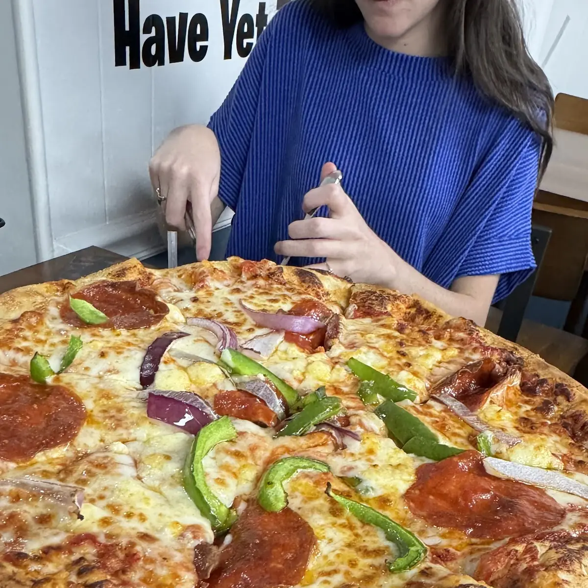 Their Pizza