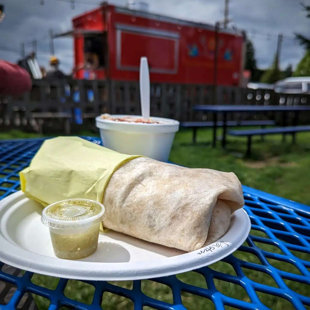 Giant Breakfast Burrito