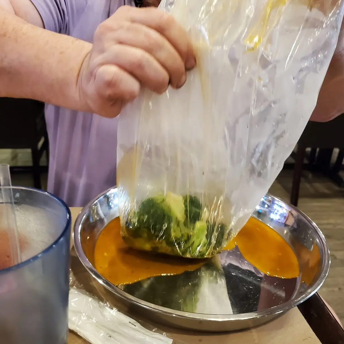 Steamed Broccoli in a Bag