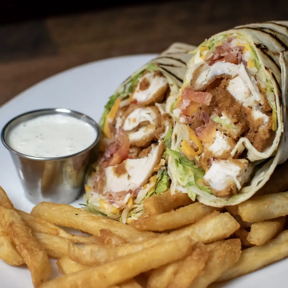 Columbia Central Chicken Club Wrap