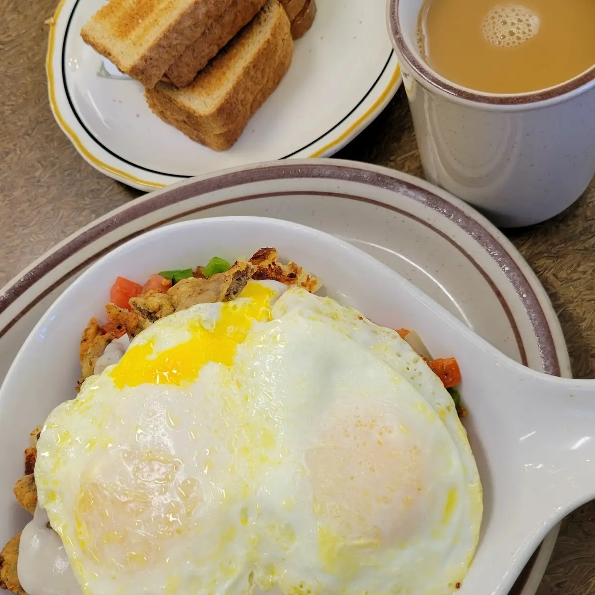 Chicken Fried Steak & Two Eggs
