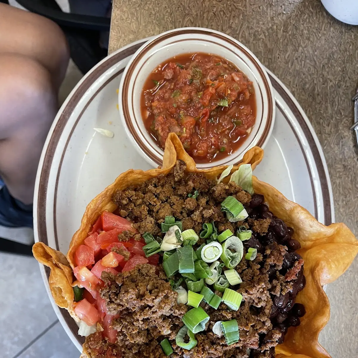 Taco Salad w Extra Meat