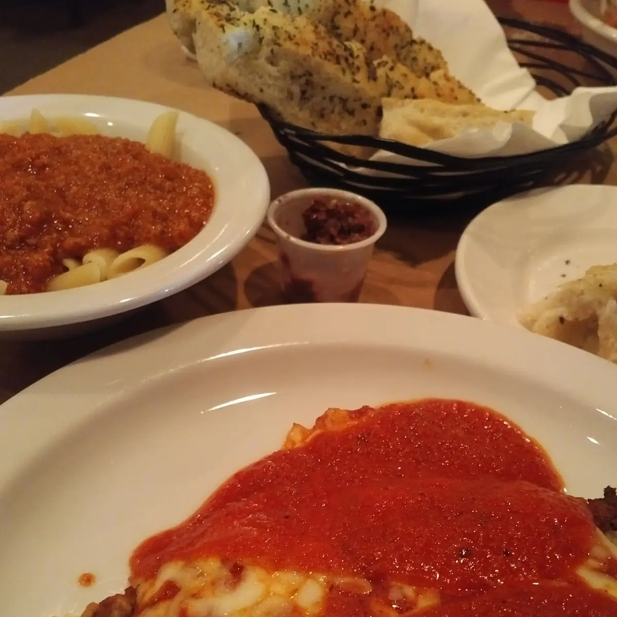 Chicken or Veal Parmesan
