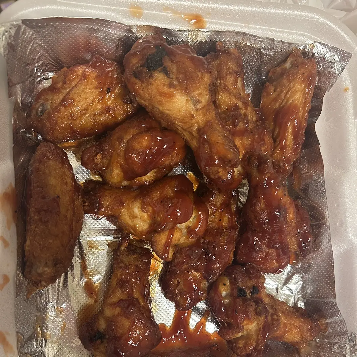 Bone in BBQ Wings