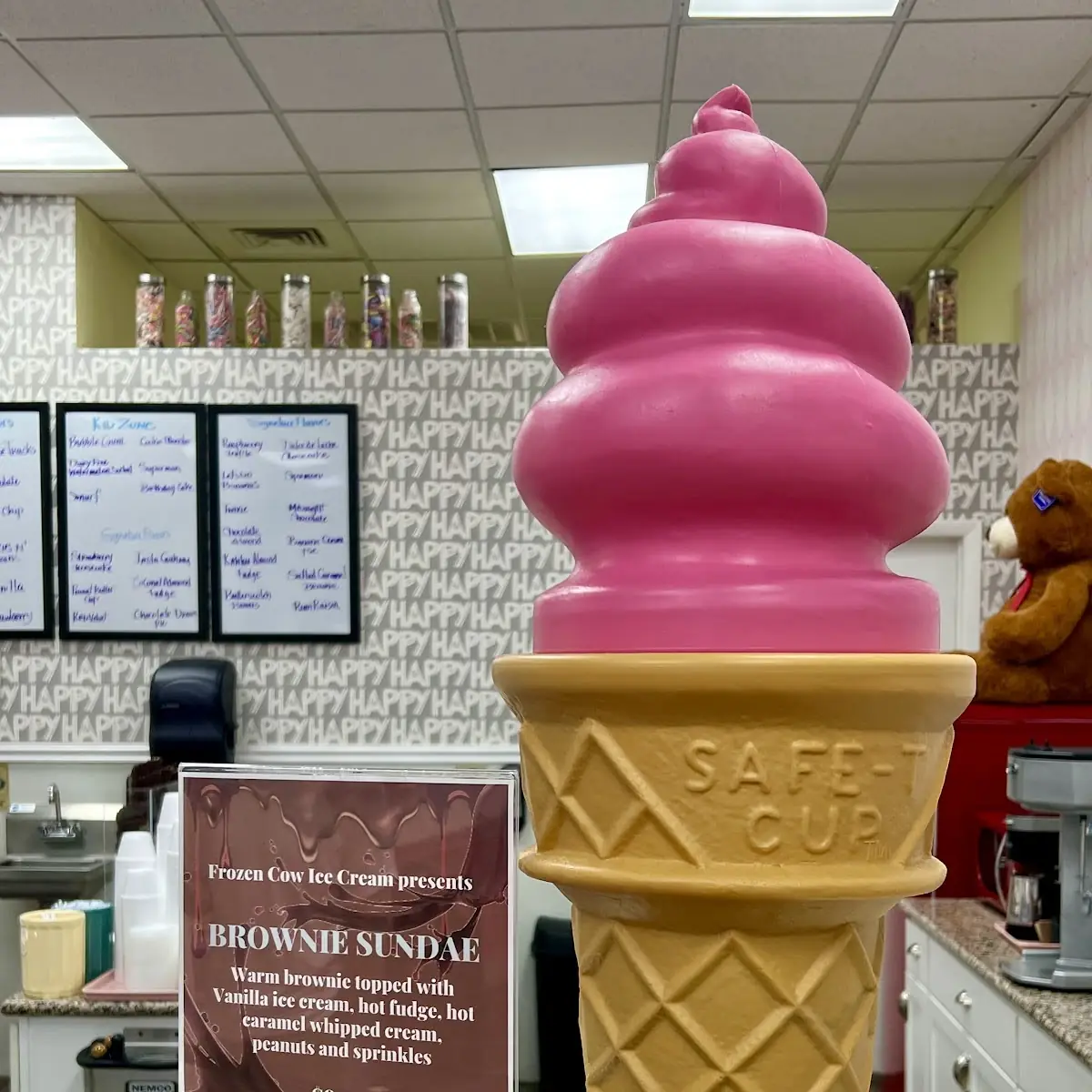 Huge Ice Cream Cone