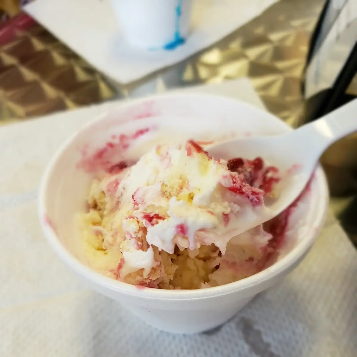 Strawberry Cheesecake Ice Cream
