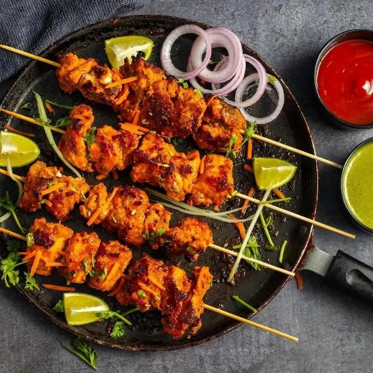 Chicken Tikka Kabab 6 pcs