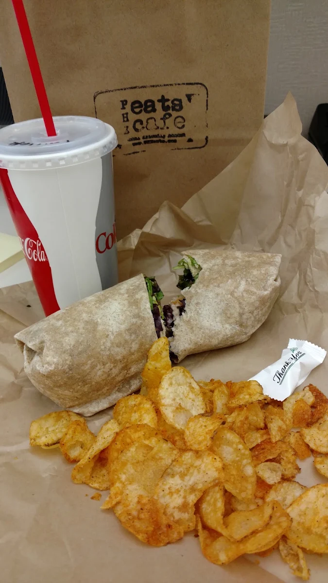 Cranberry Chicken Wrap Meal