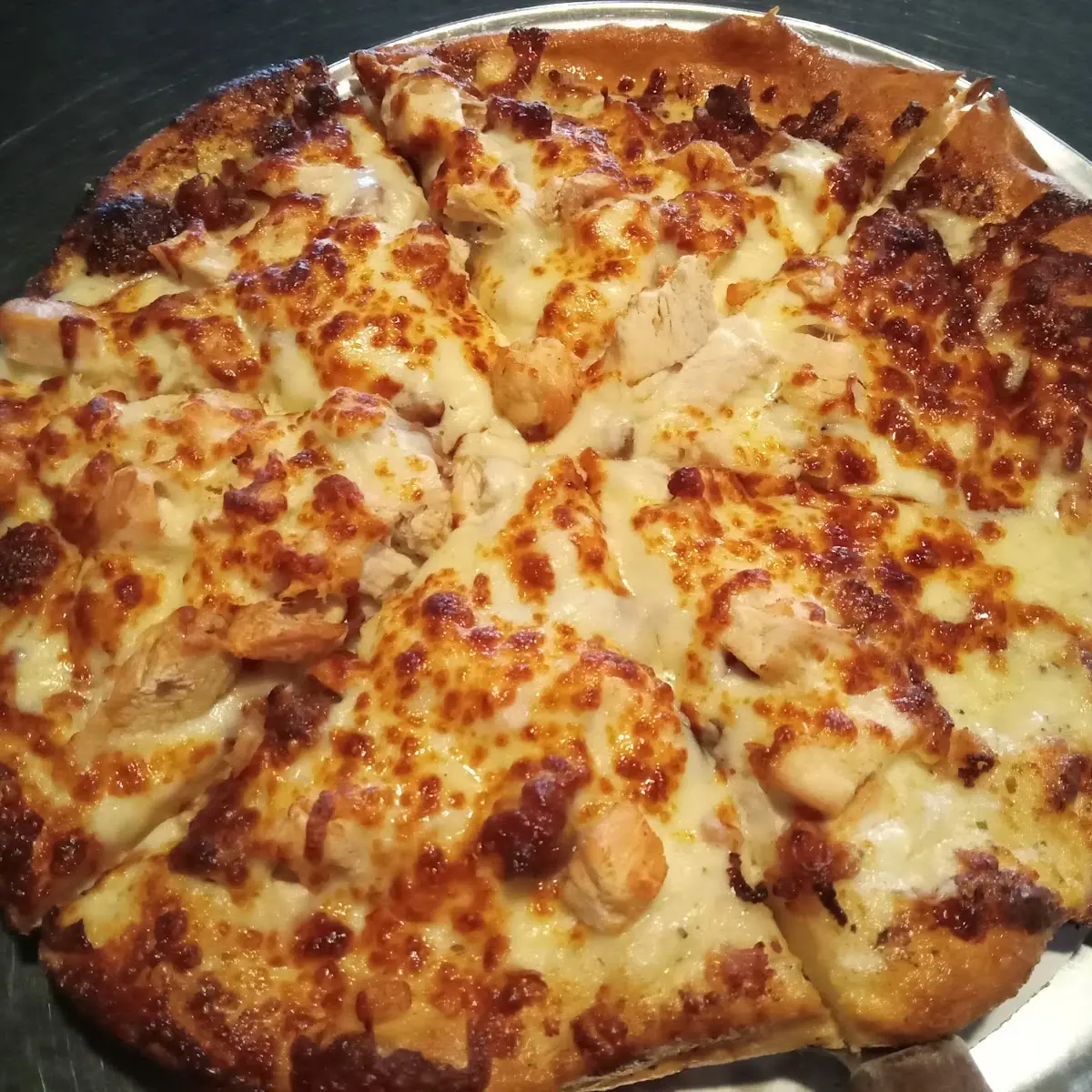 Chicken Bacon Ranch Pizza