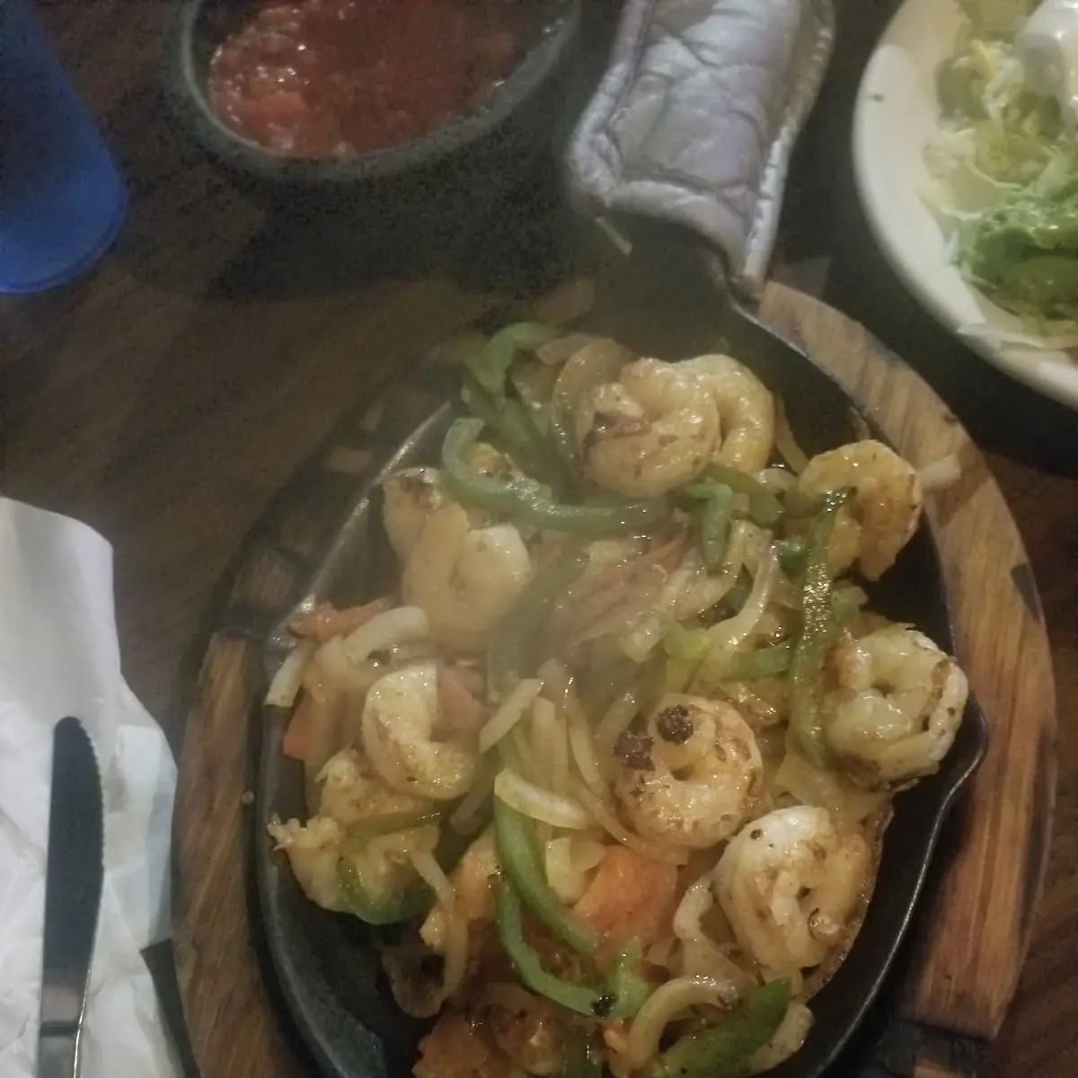 Shrimp Fajitas