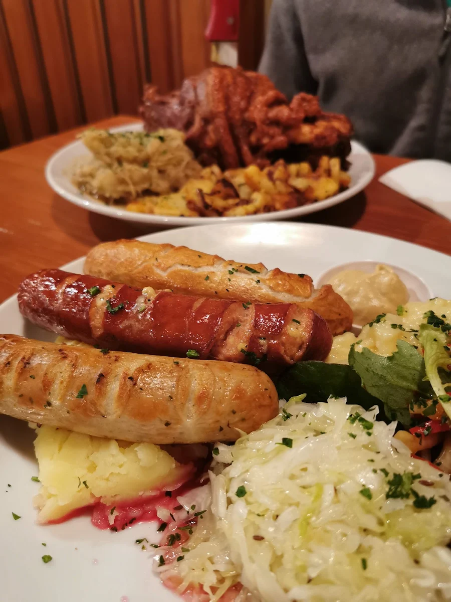 German Sausage Plate, Jagerstube