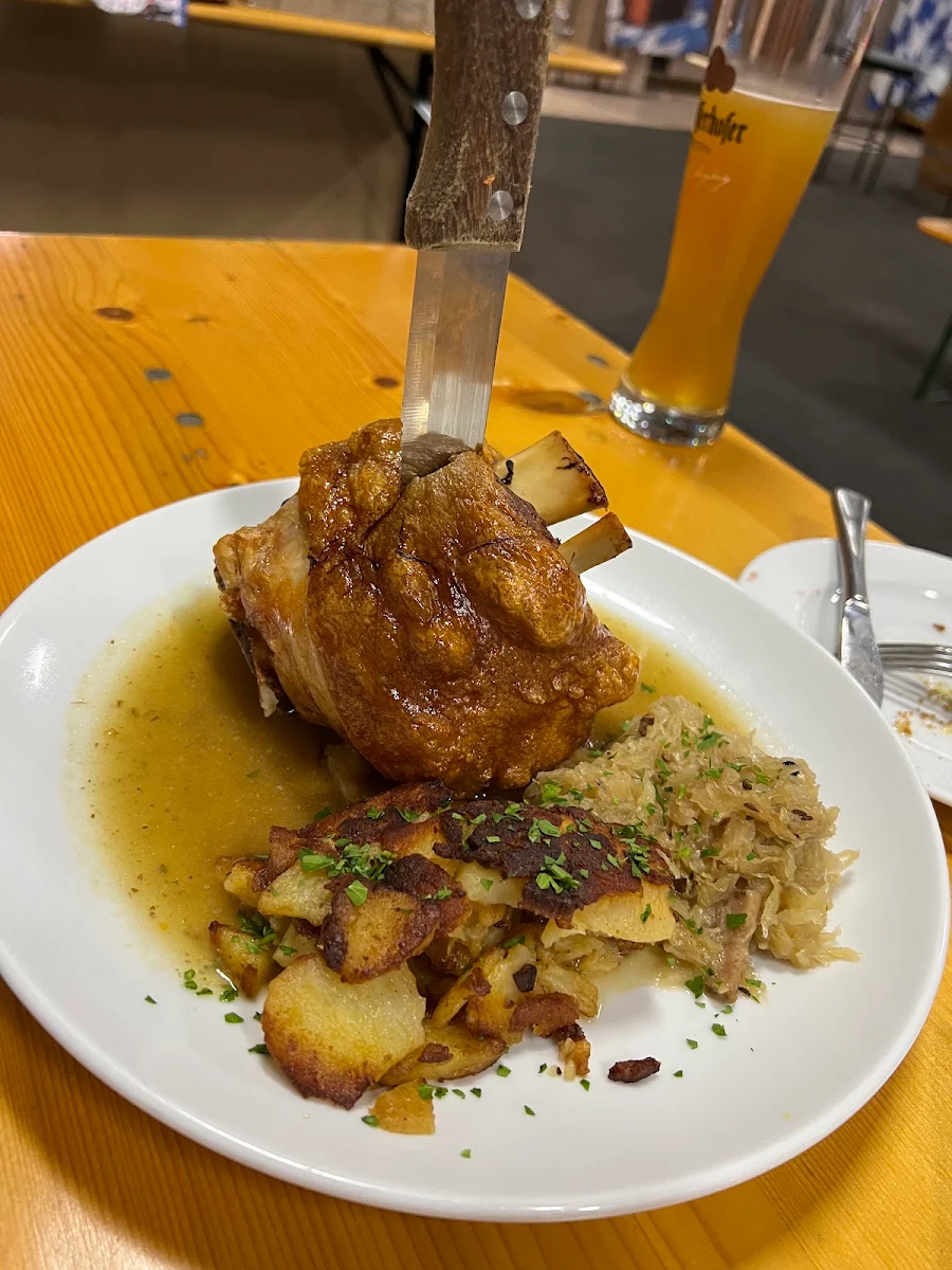 Roasted Pickled Pork Knuckle, Jagerstube