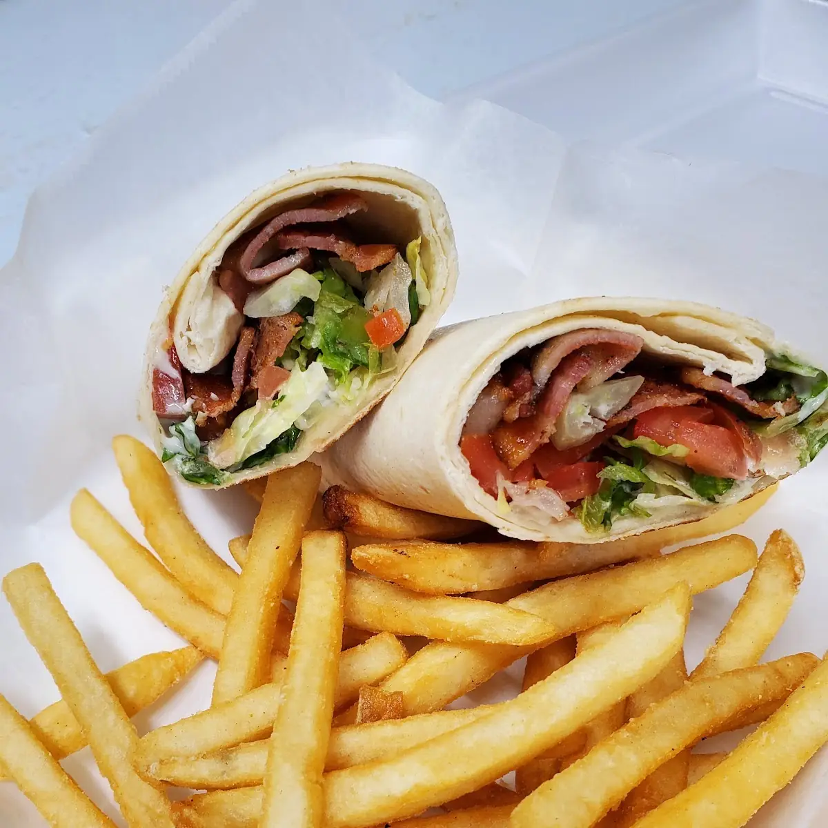 Grilled Crispy Chicken Wrap