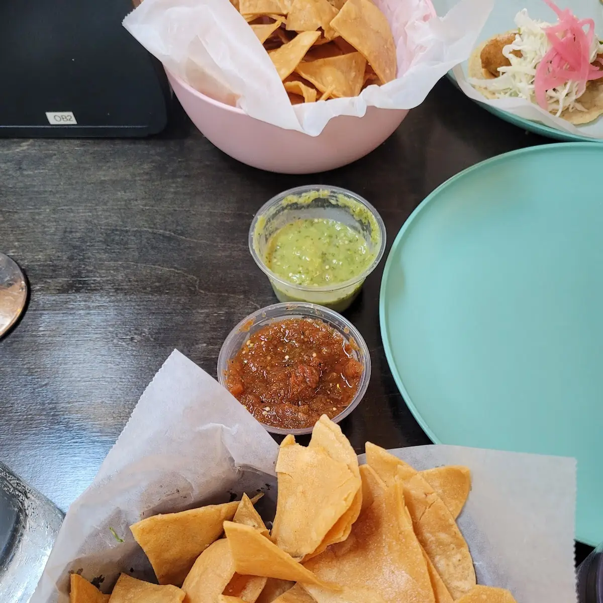 Chips Salsa Tatemado