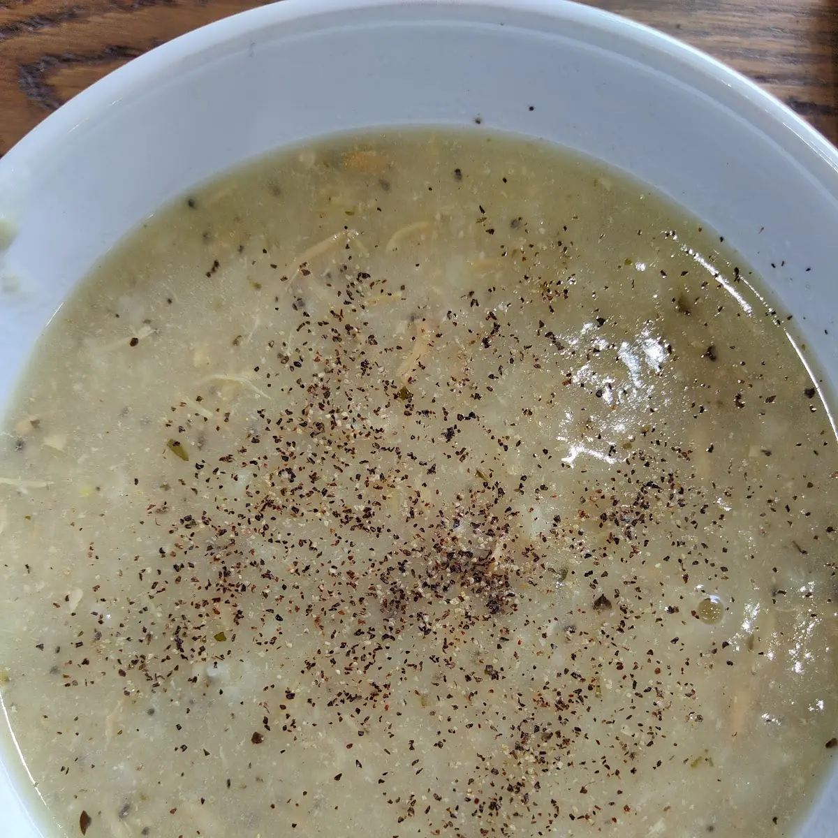 Lemon Rice Soup