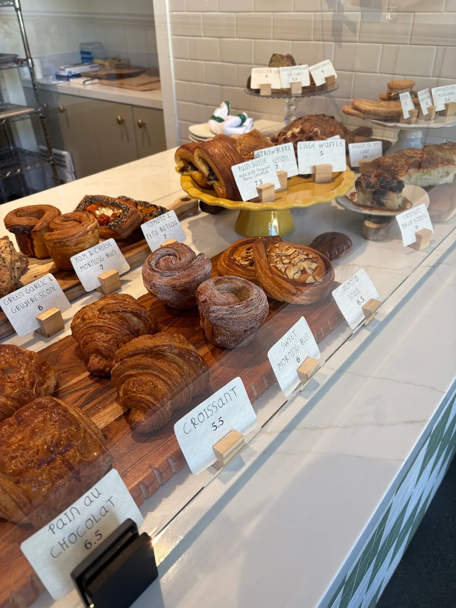 Assorted Fresh Pastries and Cookies