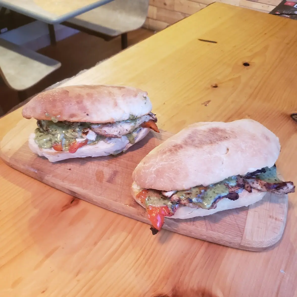 Pesto Chicken Panini