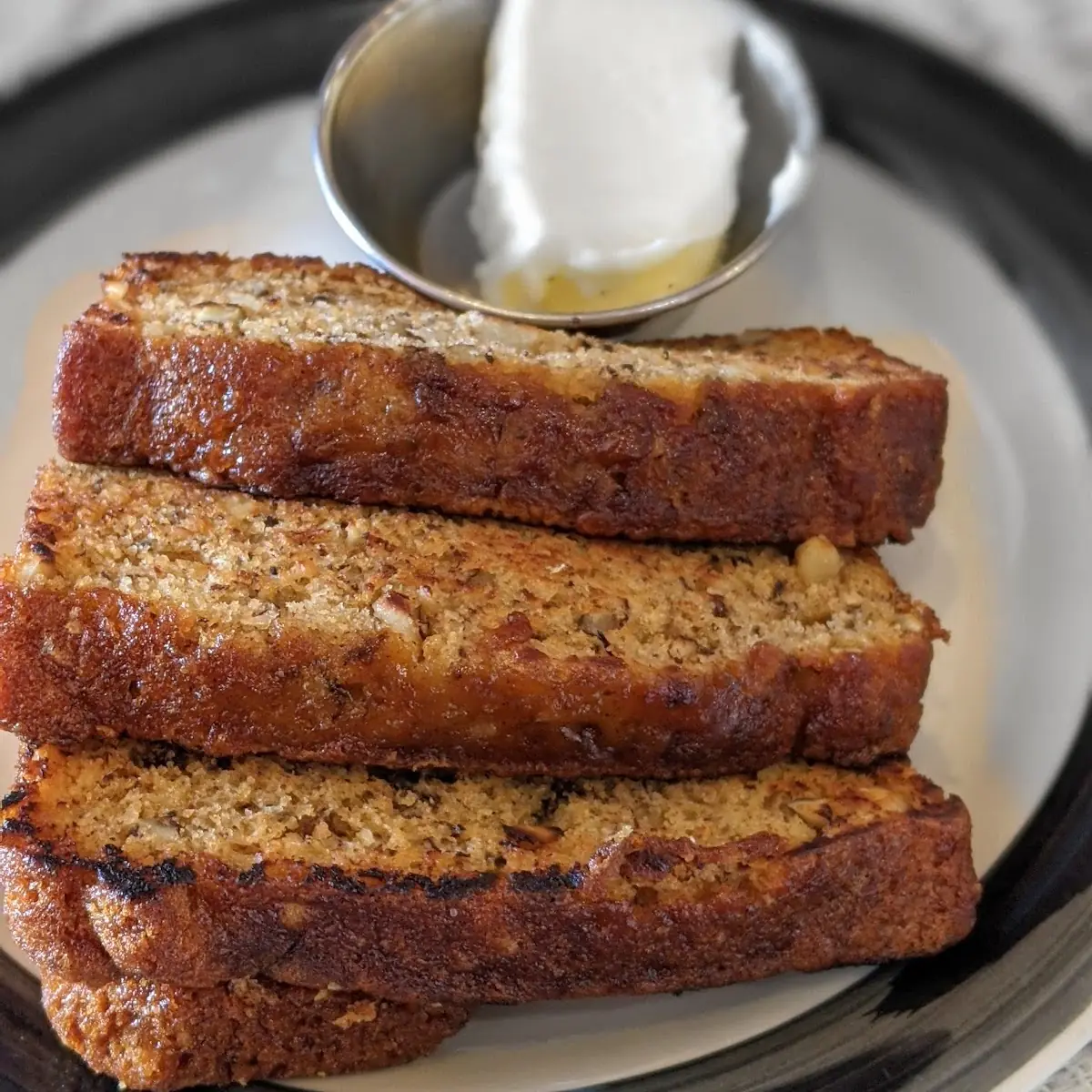 Toasted Banana Bread
