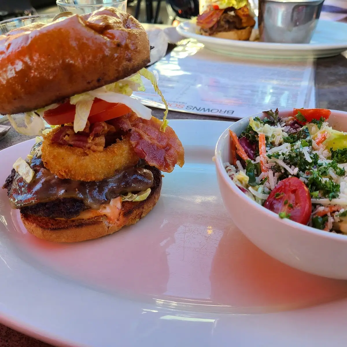 Burger and Fries, Browns Socialhouse Grandview Corners