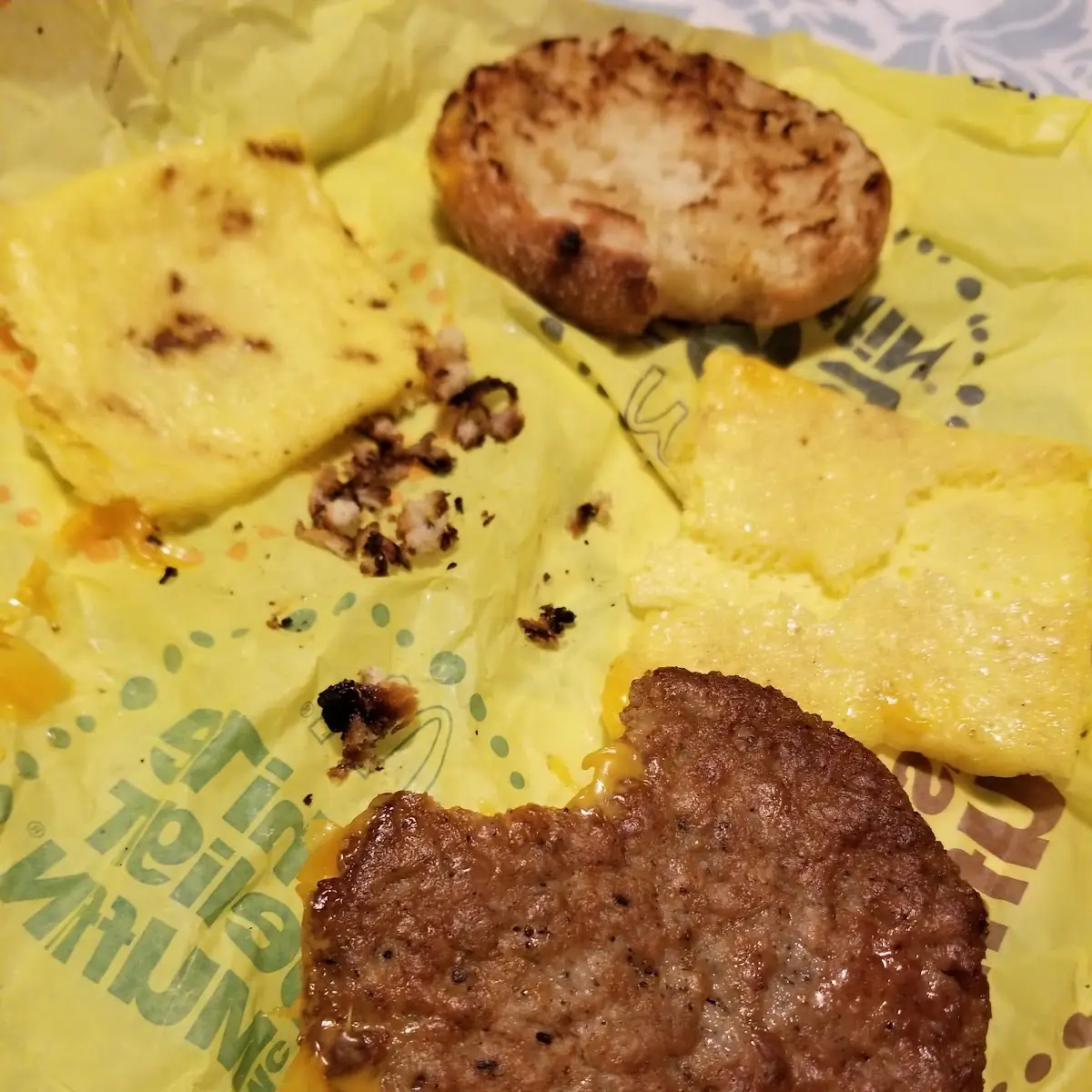Sausage Egg and Cheese Mcmuffin