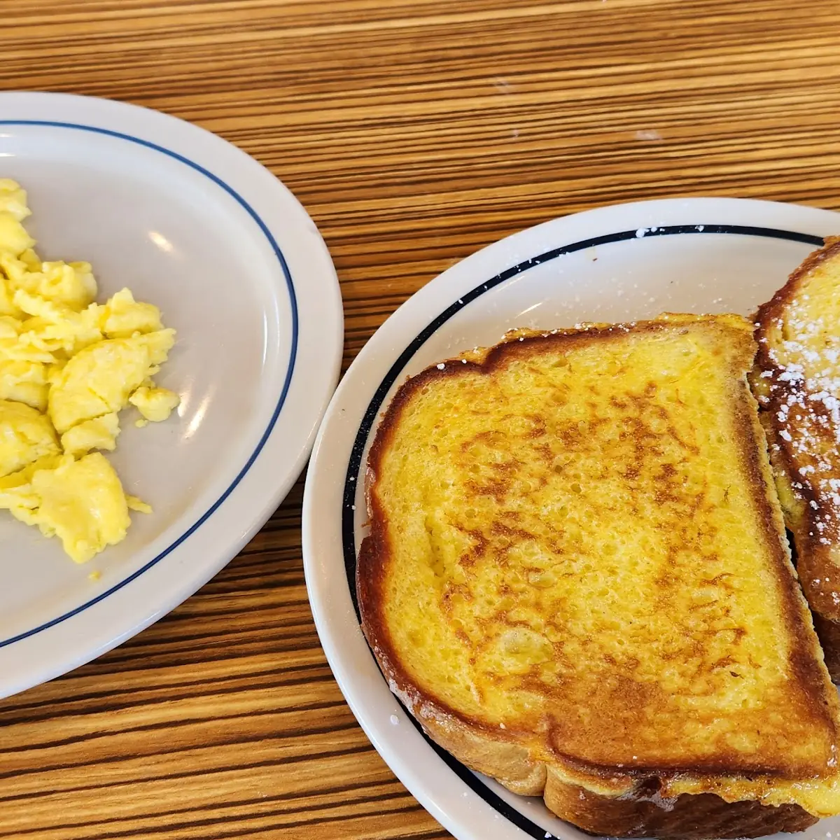 French Toast Side of Scrambled Eggs