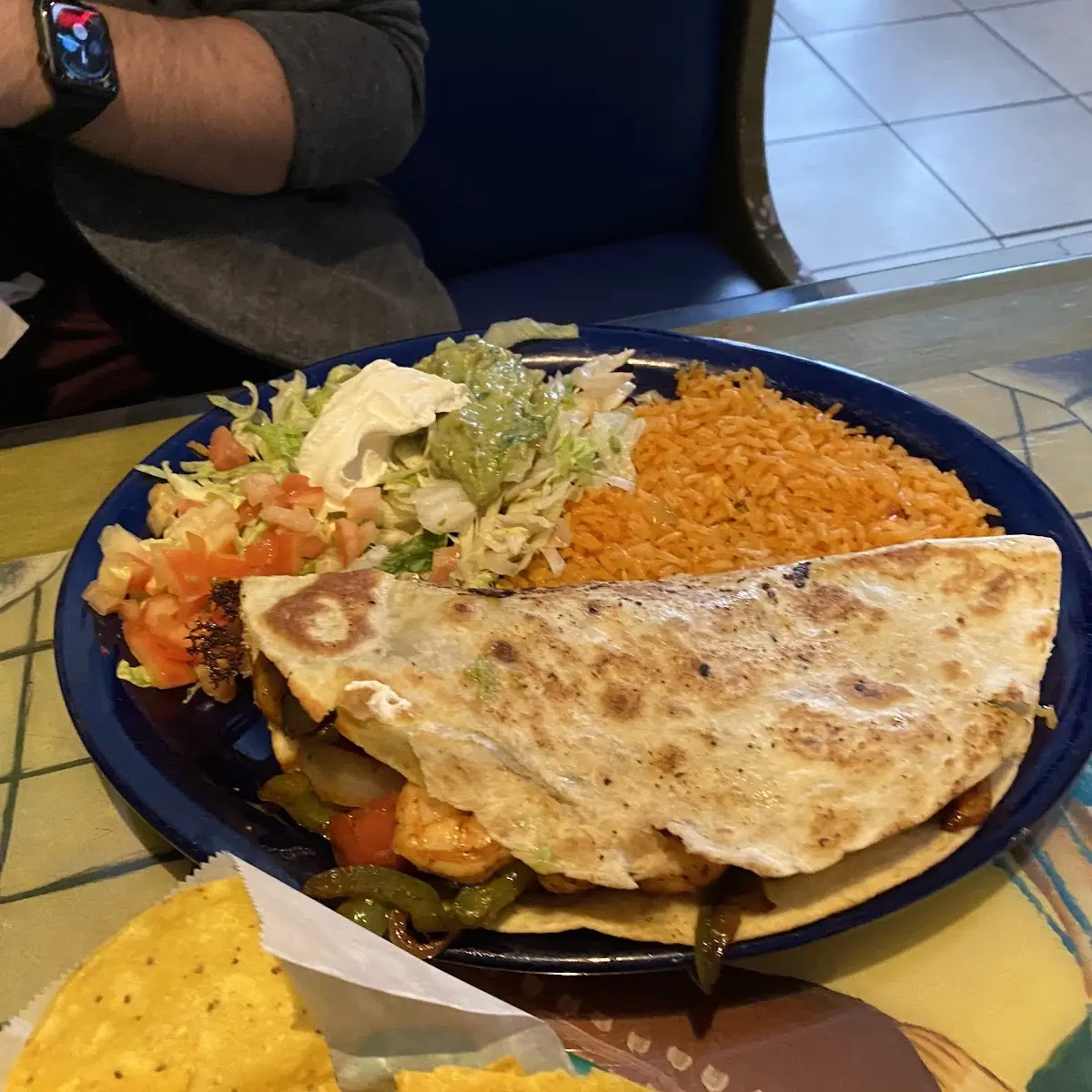 Jumbo Shrimp Quesadilla