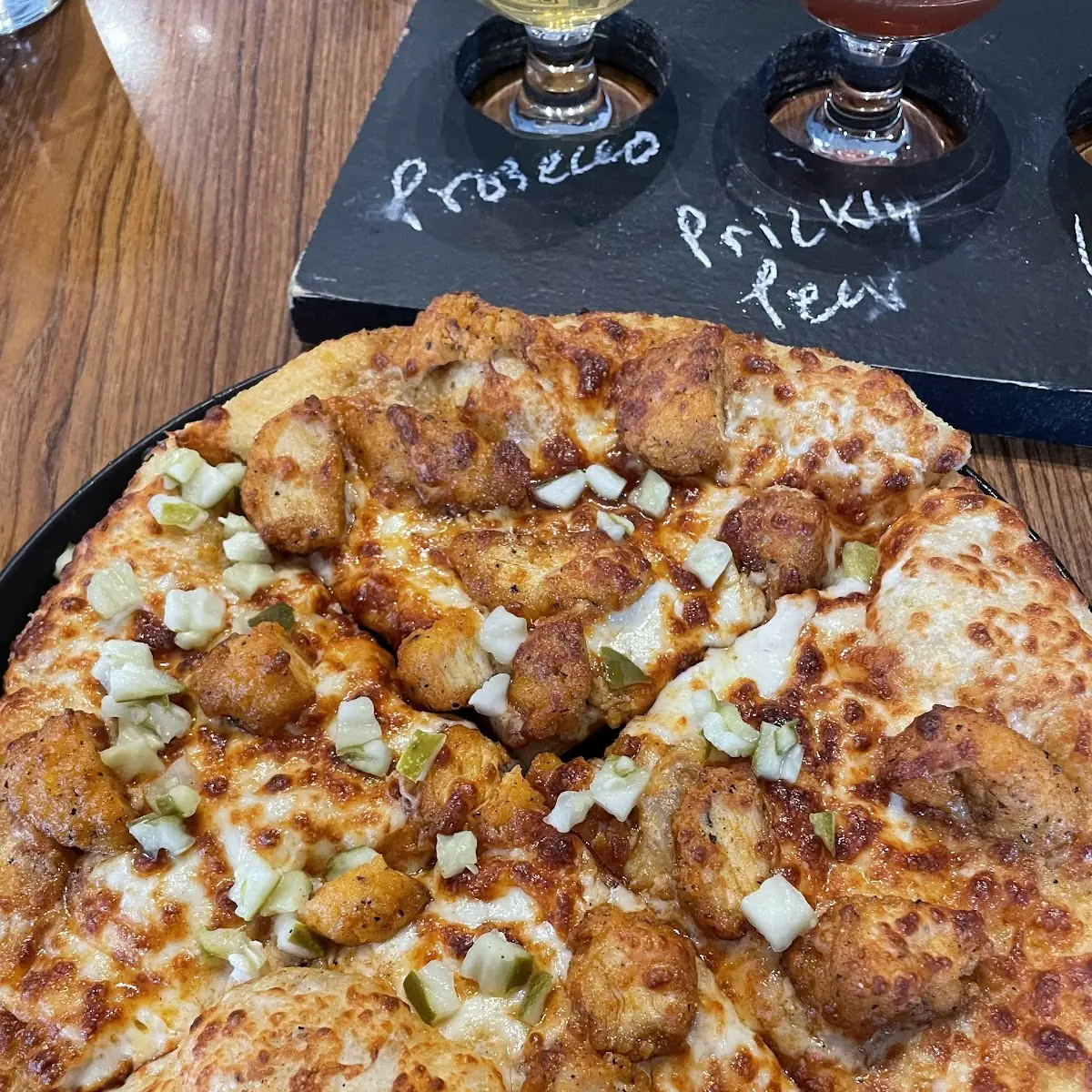 Hot Chicken Pizza