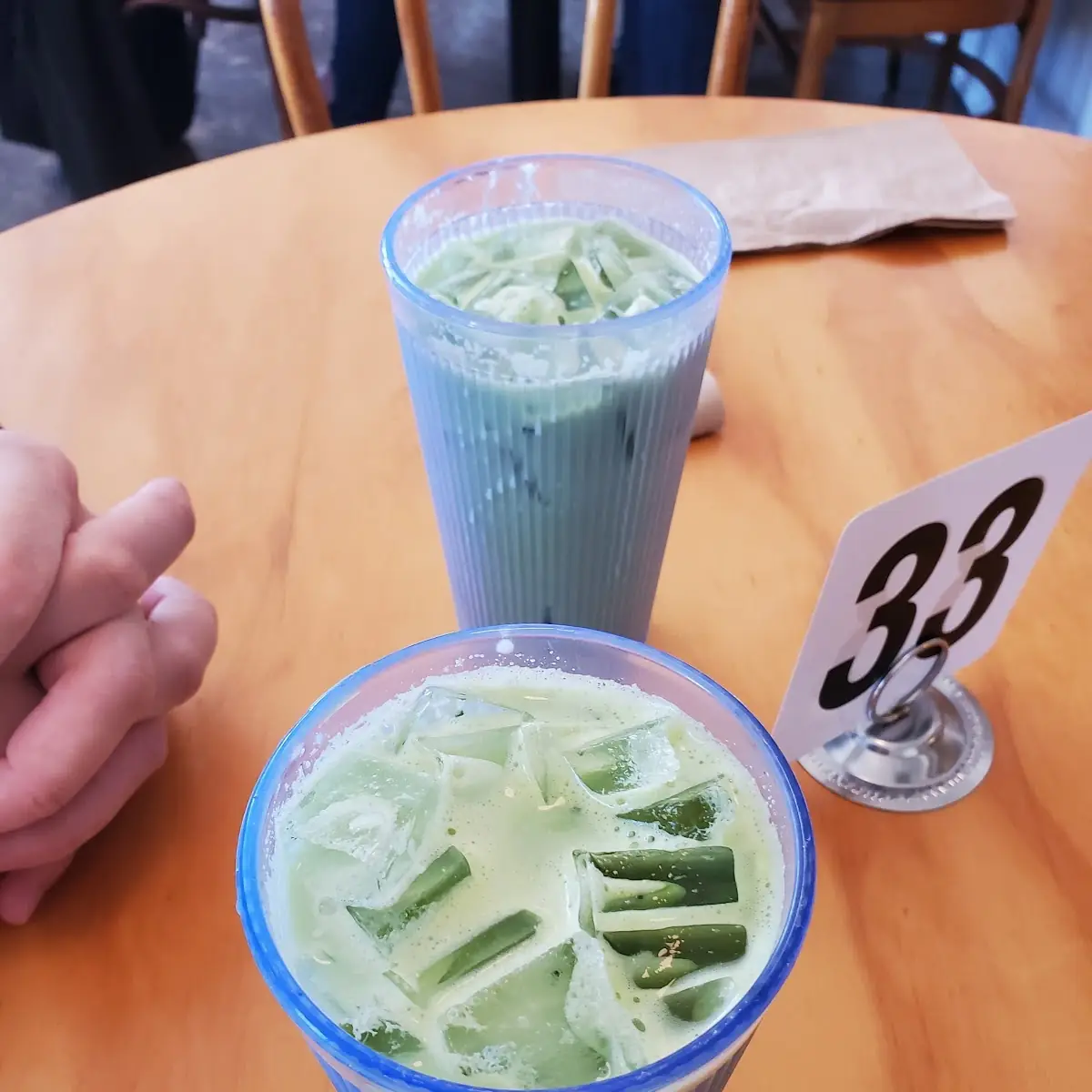 Iced Matcha Latte