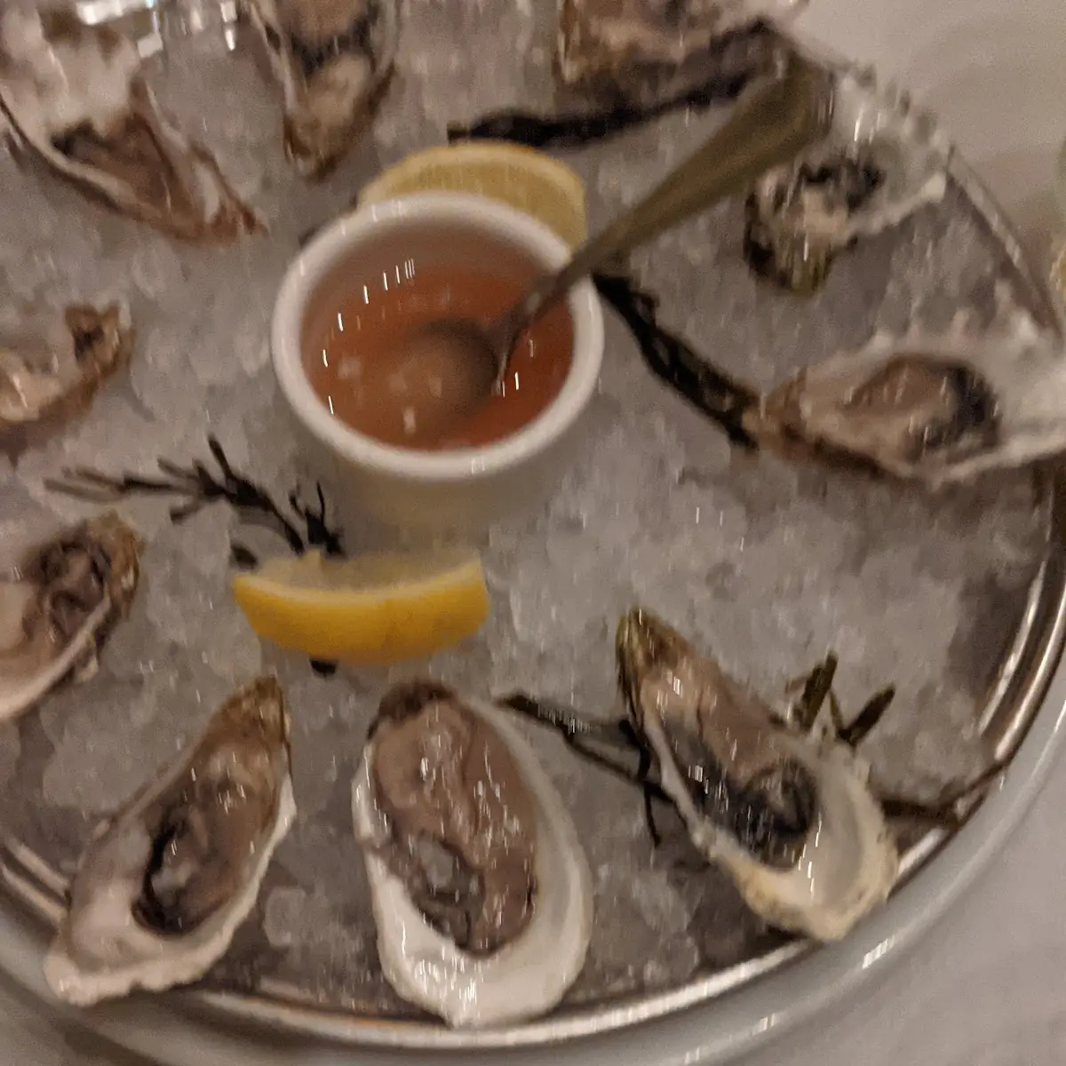 Daily Selection of 1 2 Dozen Oysters