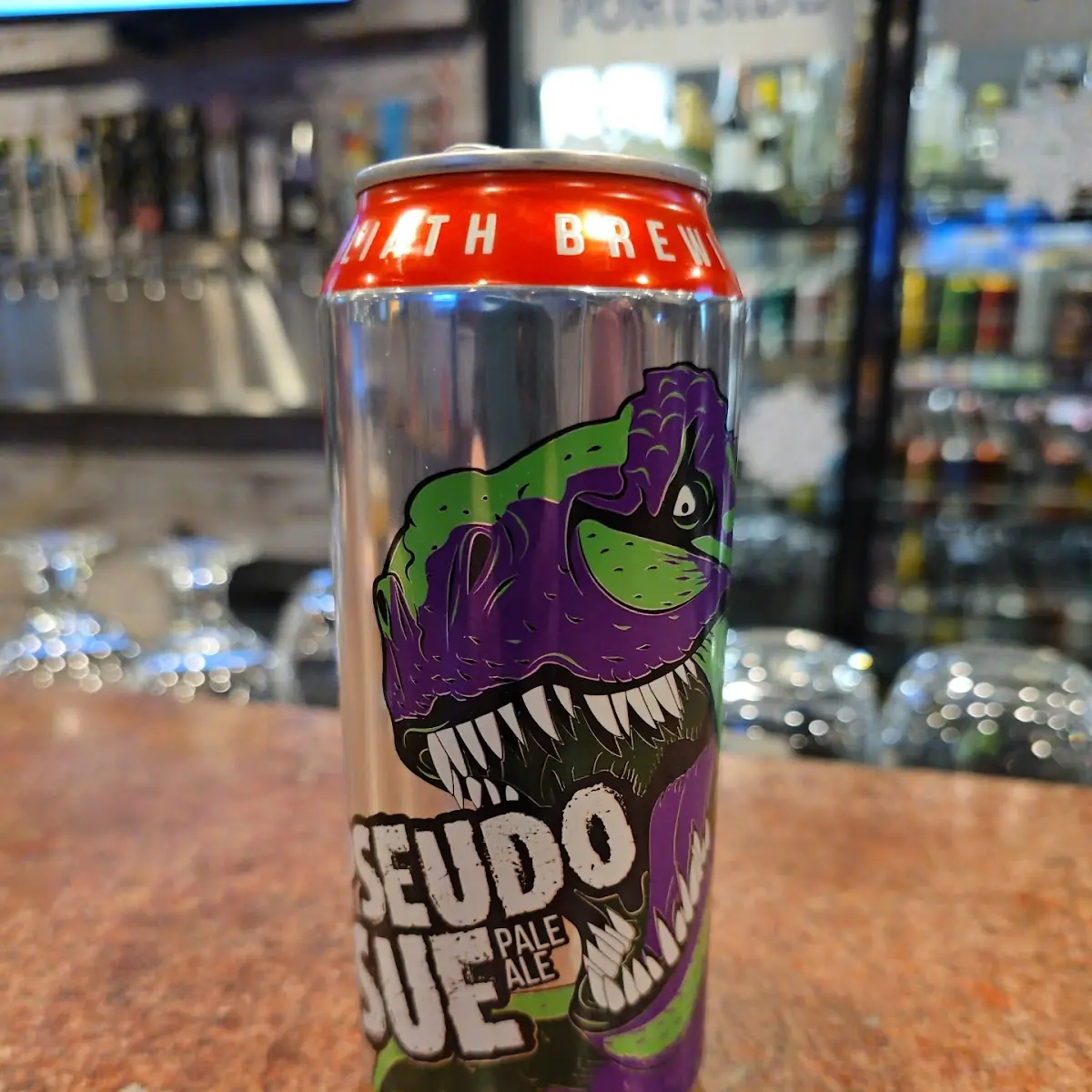 Pseudo Sue Pale Ale Served Here