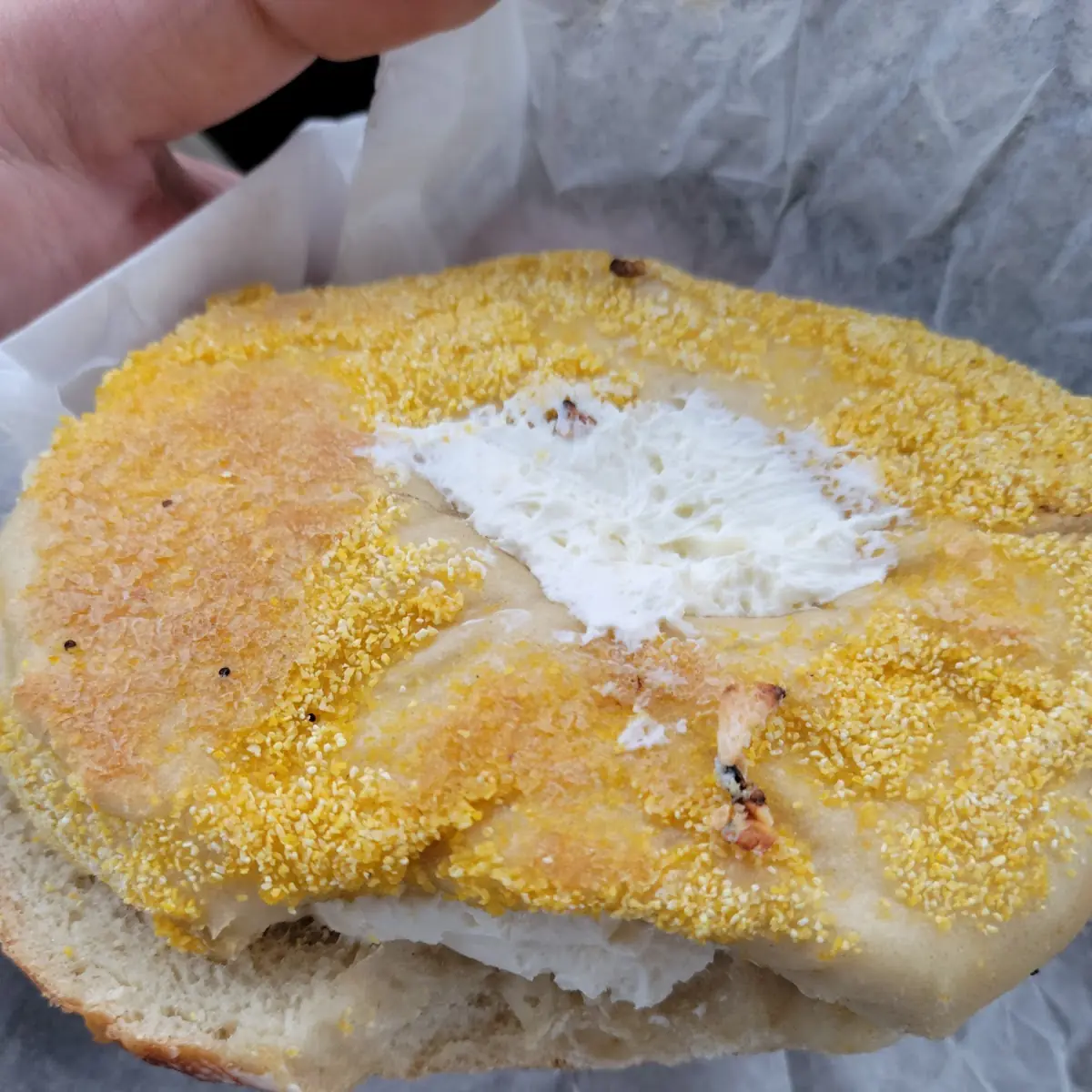 Plain Bagel with Cream Cheese
