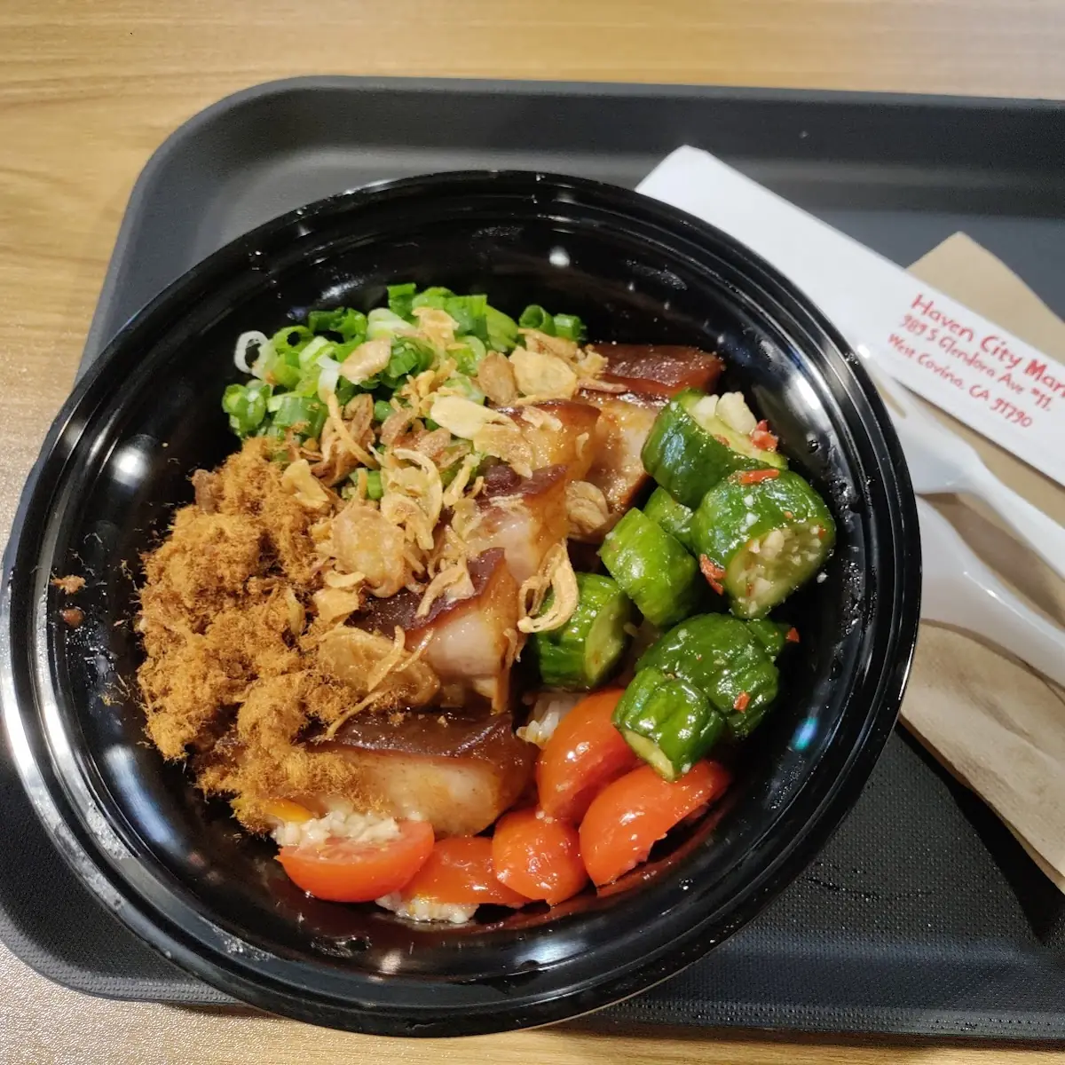 Braised Pork Belly Rice