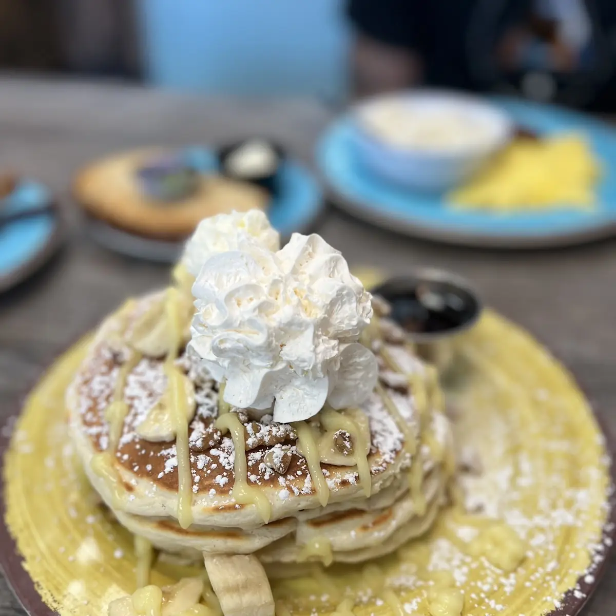 Strawberry Cheesecake Pancakes