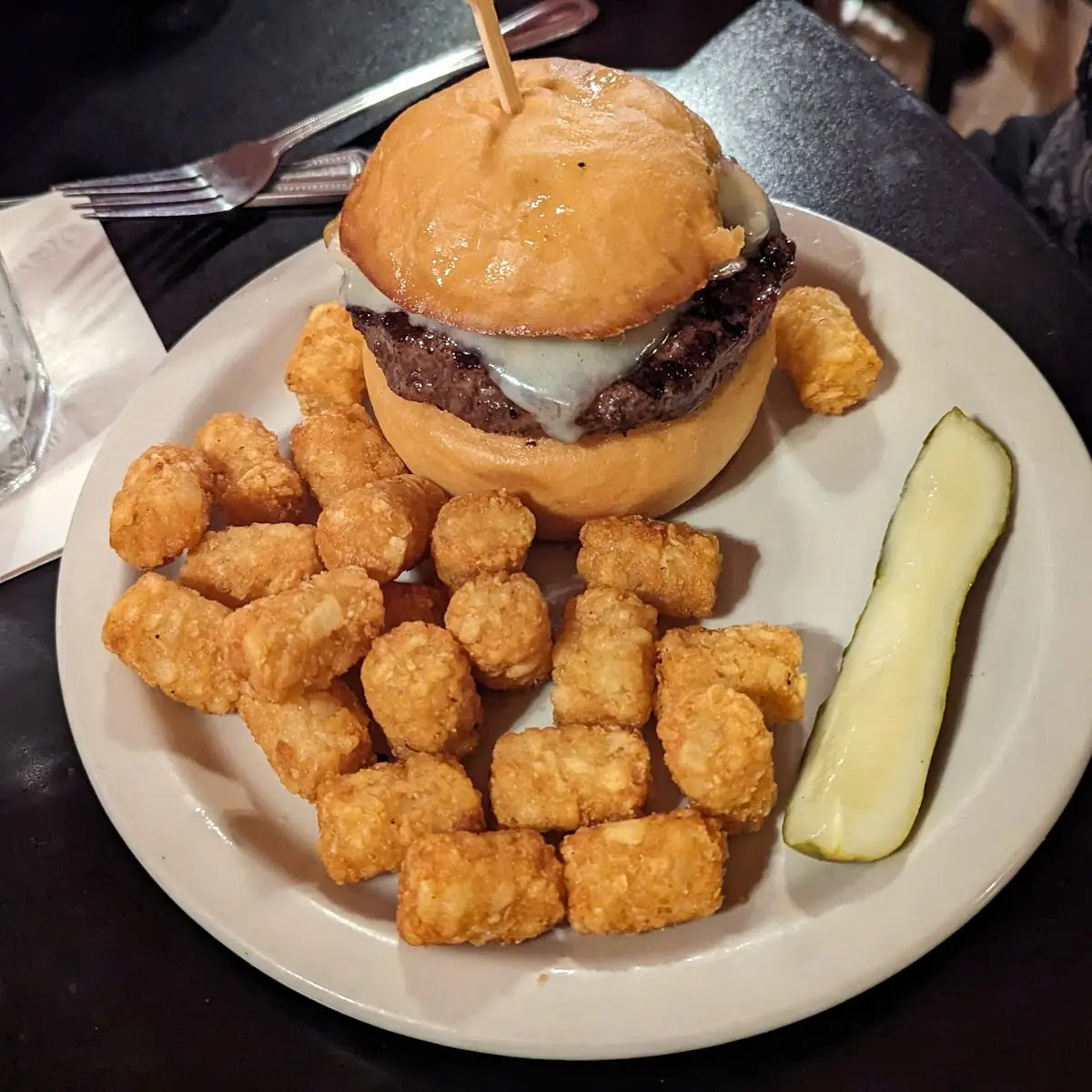 Mushroom & Swiss Burger