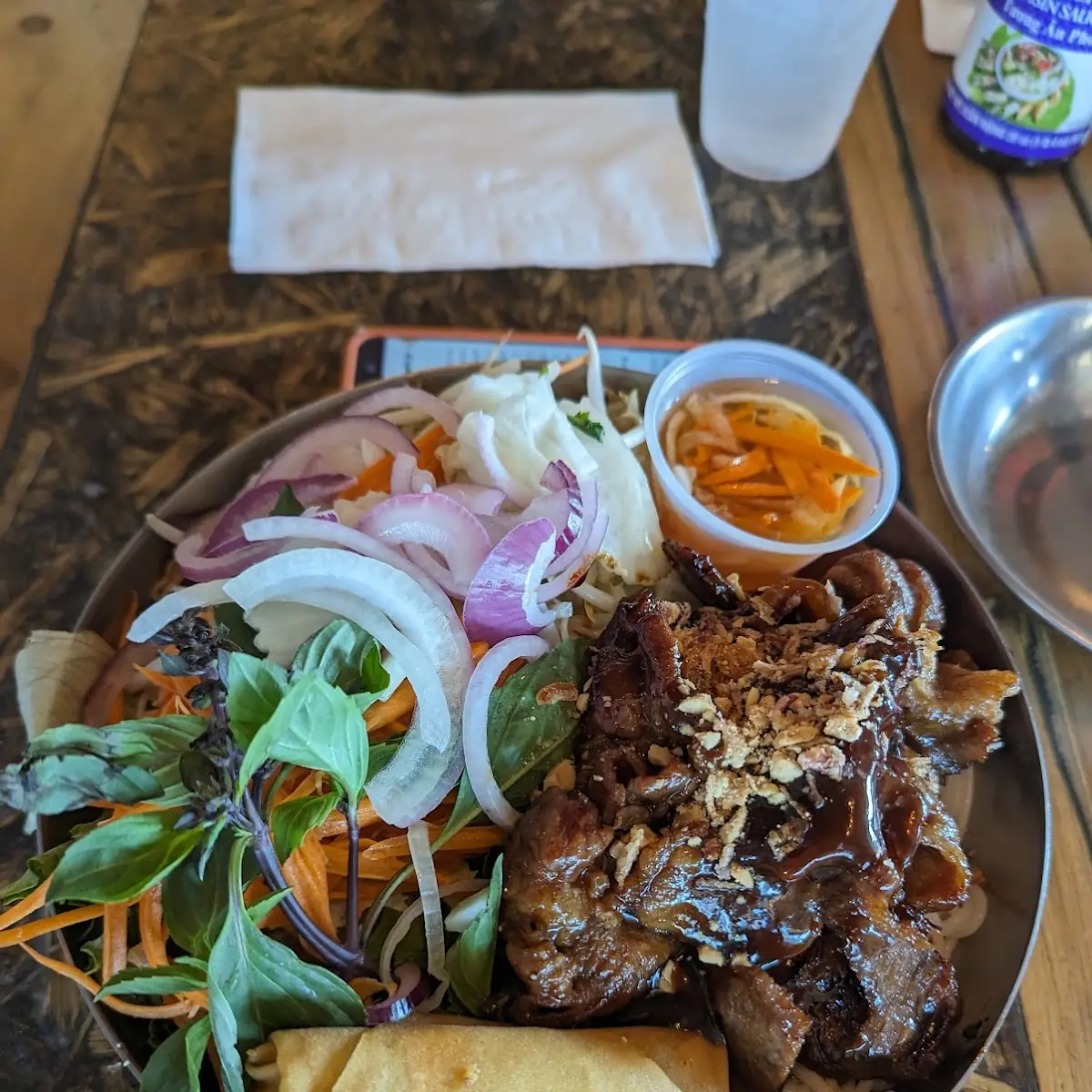 Bun Thit Nuong with Grilled Pork