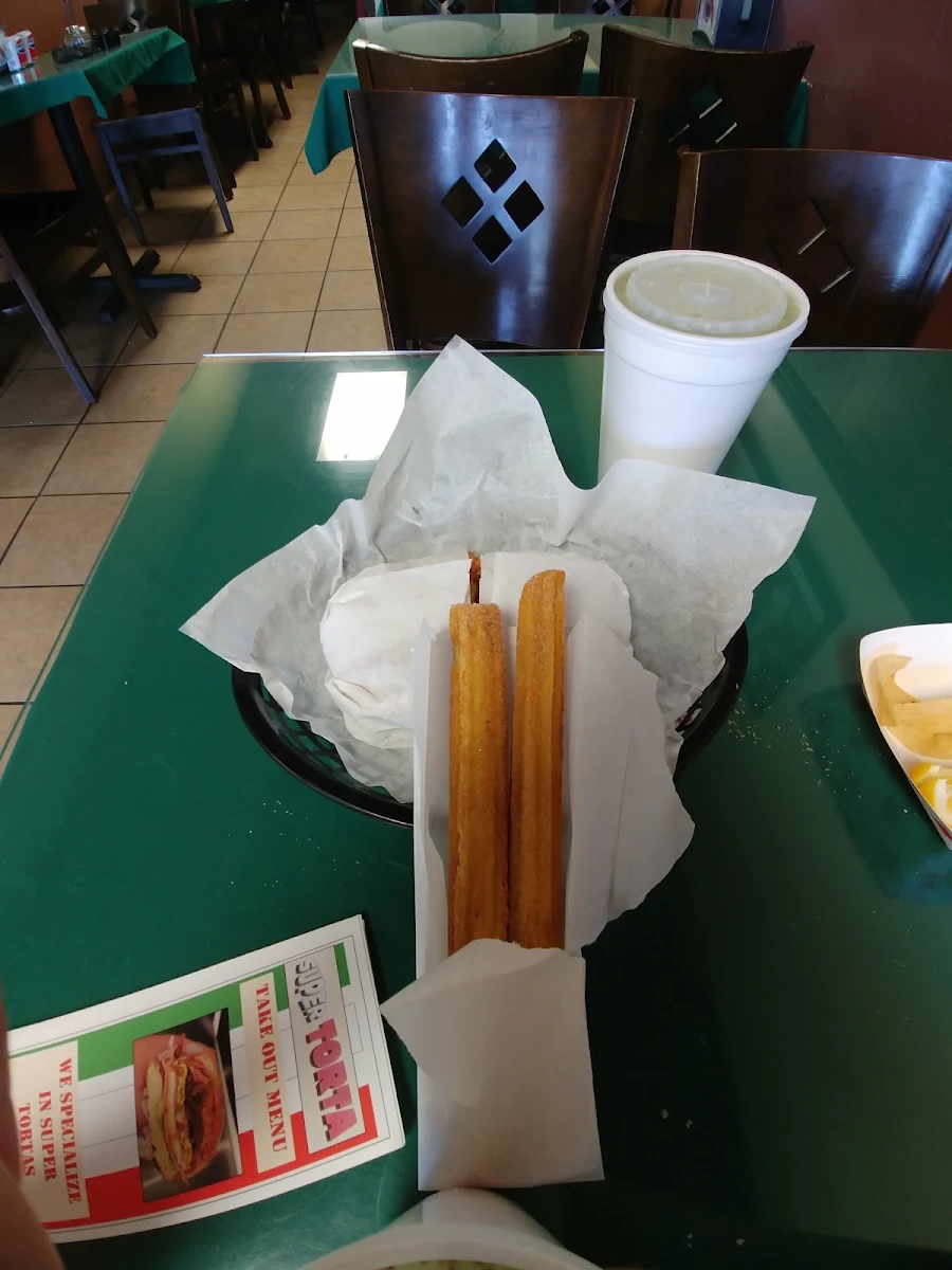 Vanilla Custard Churros
