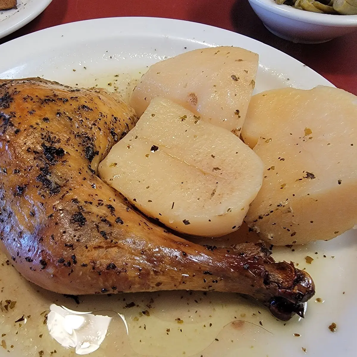 Roasted Chicken with Potatoes