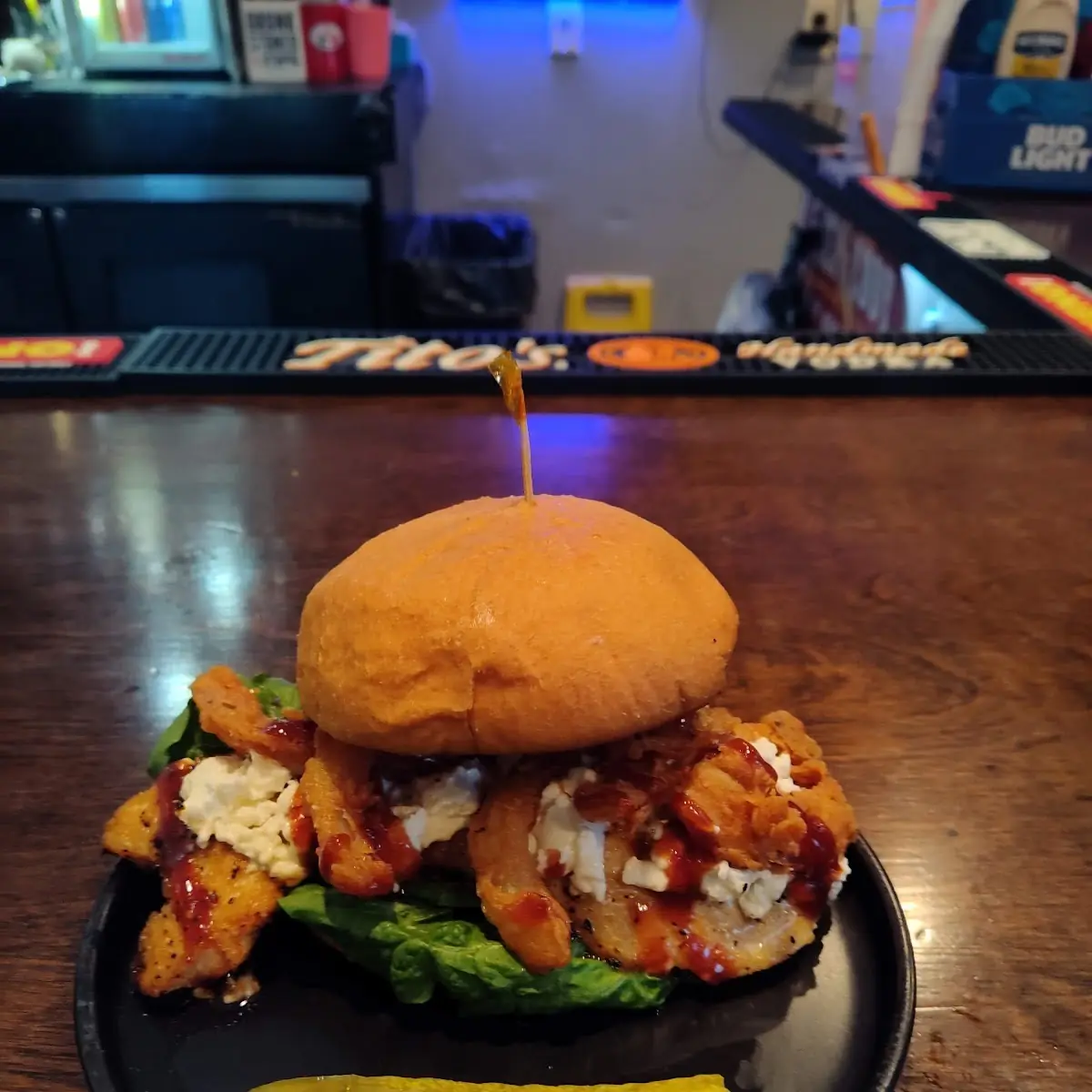 Chicken Sandwich with Goat Cheese
