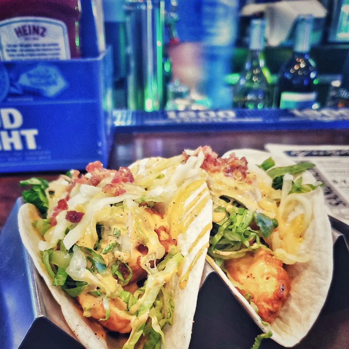 Fried Chicken Tacos