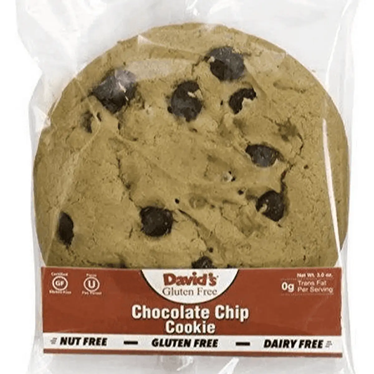 David S Gluten Free Cookie Chocolate Chip