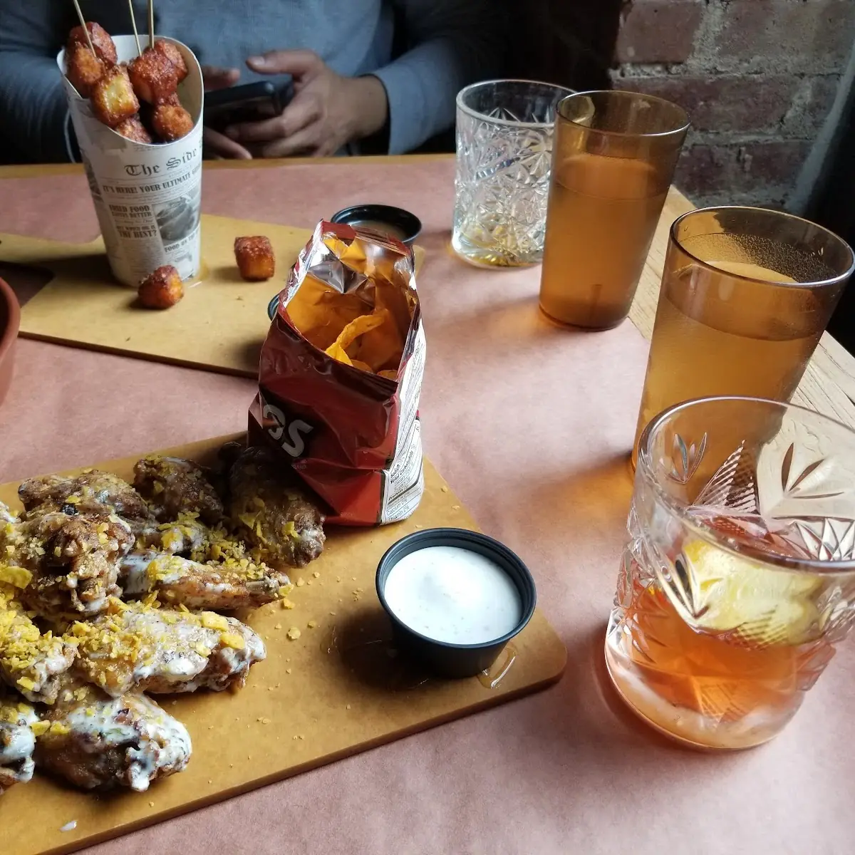 Cool Ranch Chicken Wings