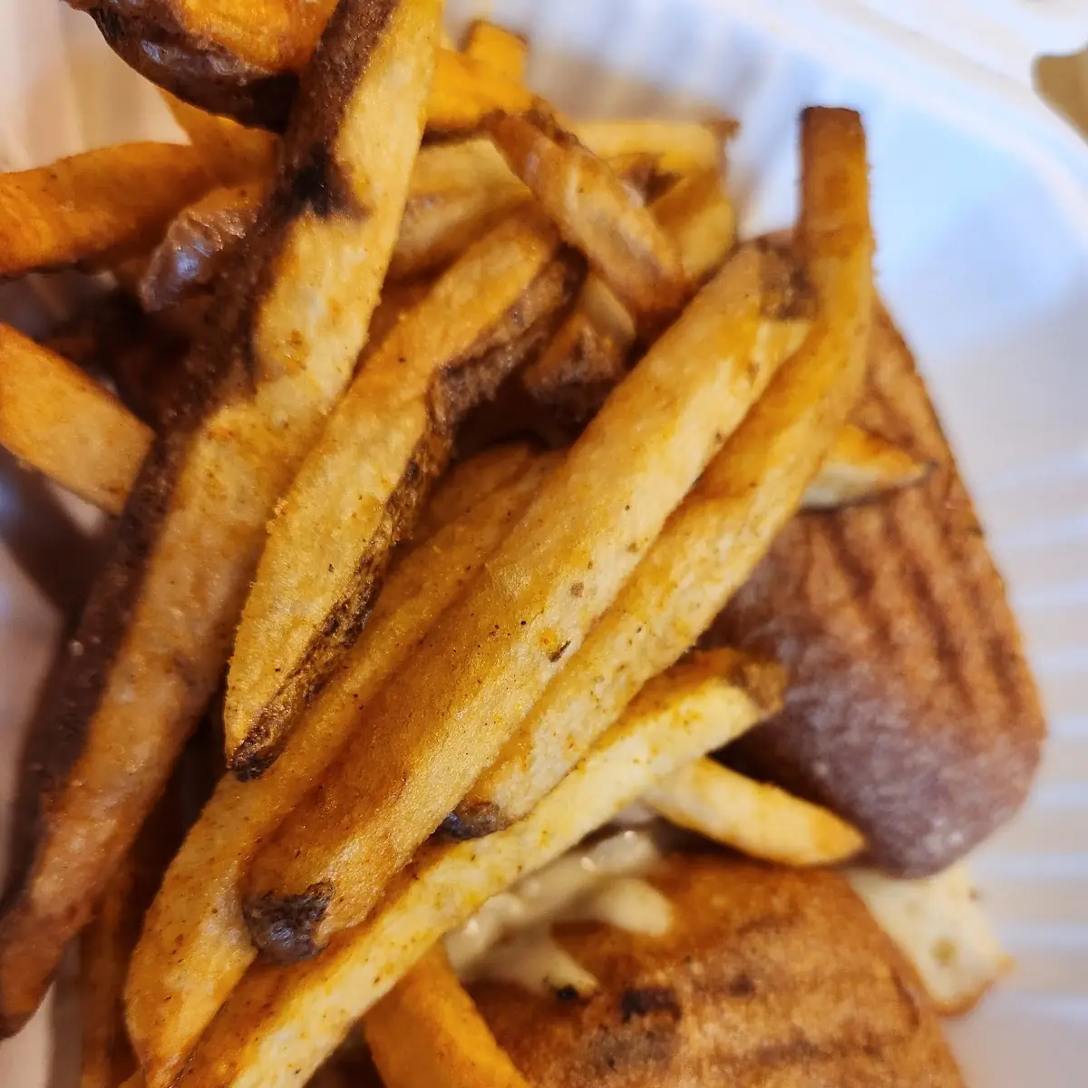 Cuban Panini with Fries