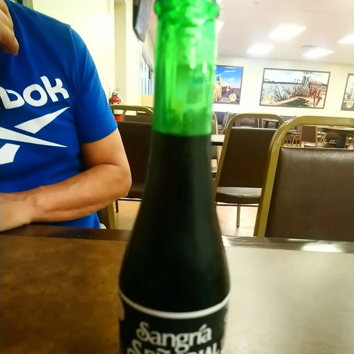 Glass Bottle Sangria