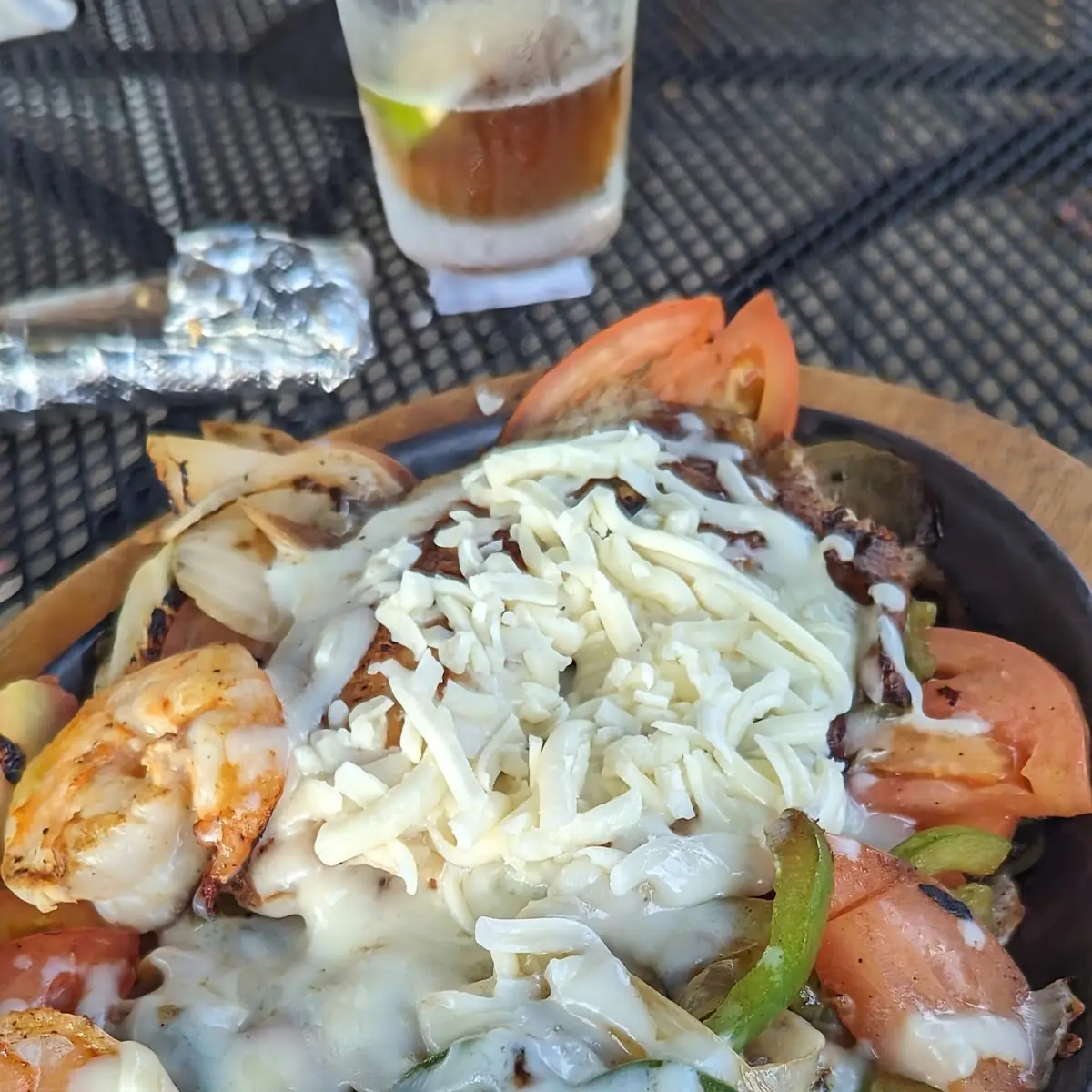Fish & Shrimp Fajitas