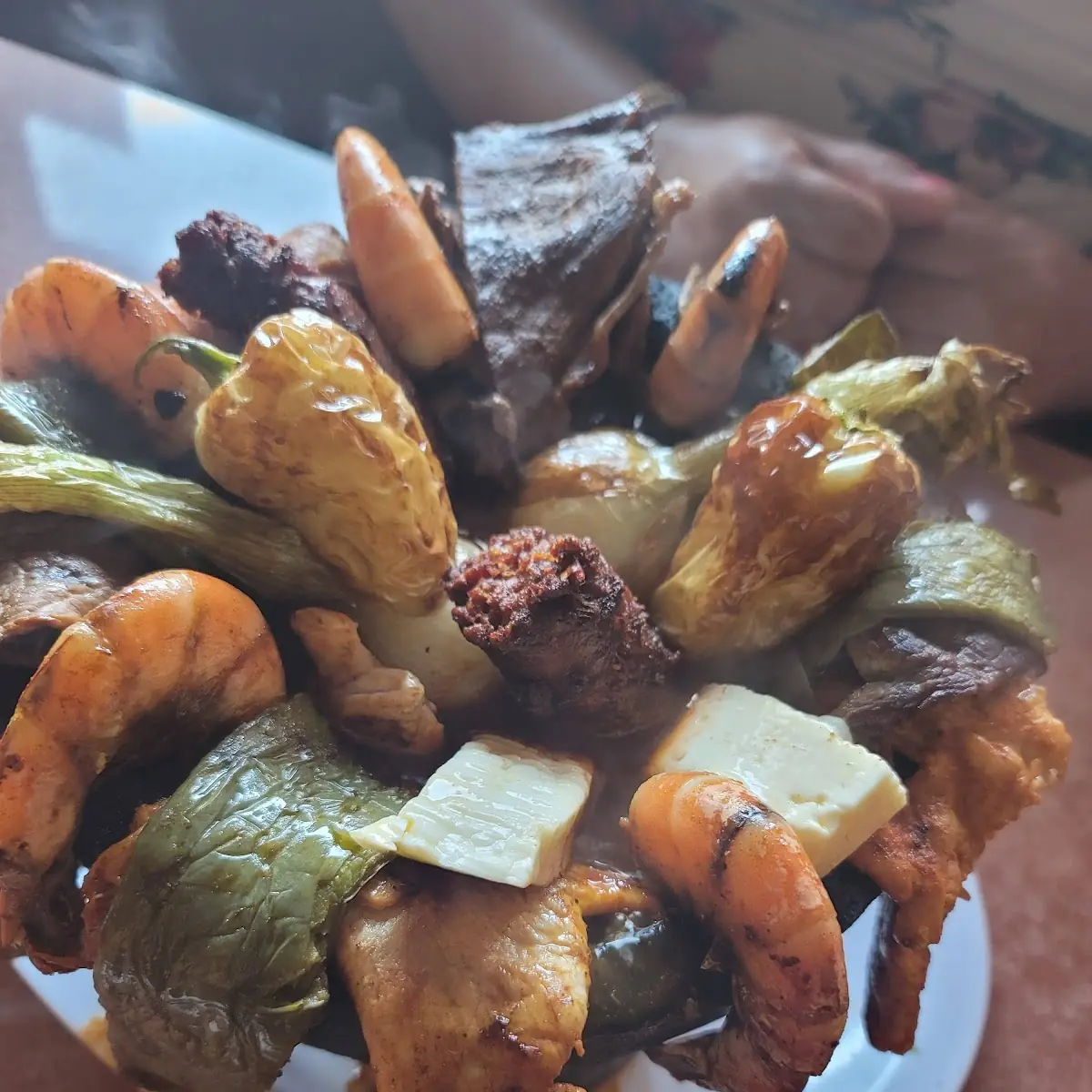 Molcajete Mar Y Tierra