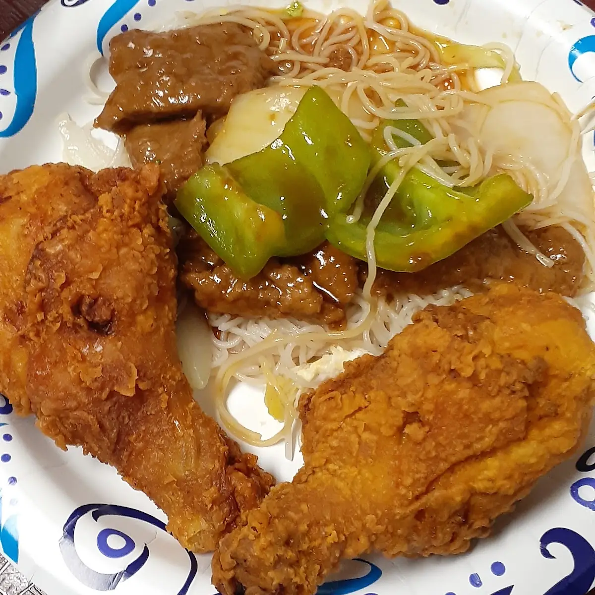 Chicken Pepper Steak and Noodles