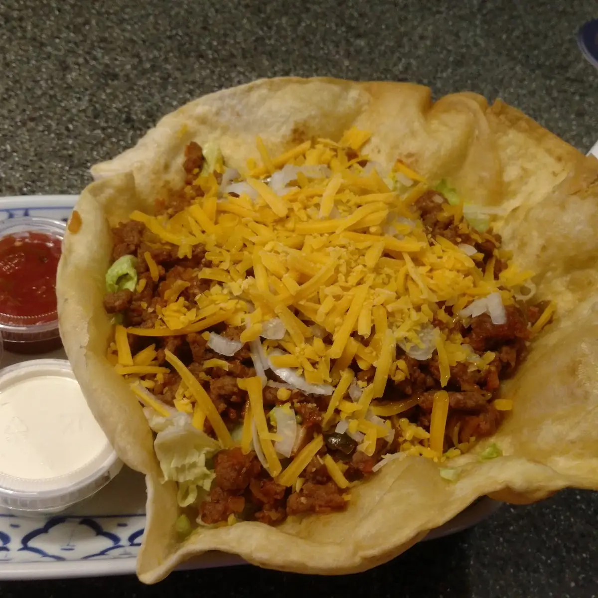 Great Taco Salad for Lunch