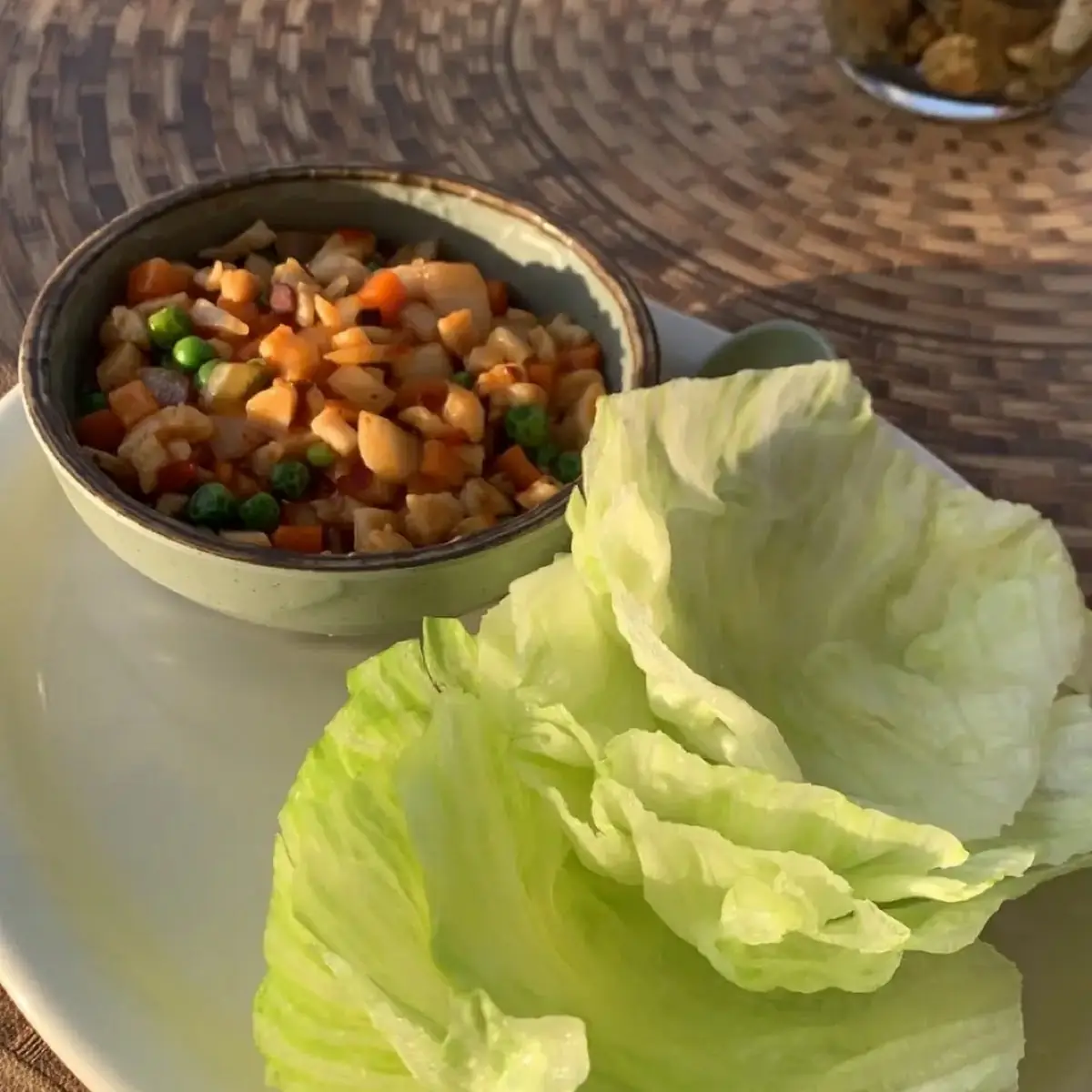 Chicken Lettuce Wrap