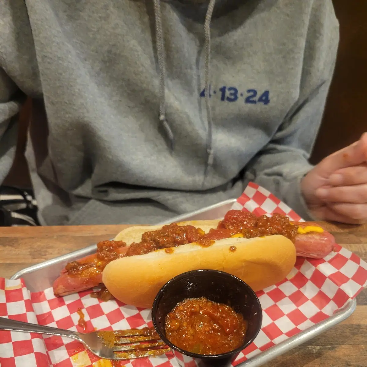 Chili Cheese Hot Dog