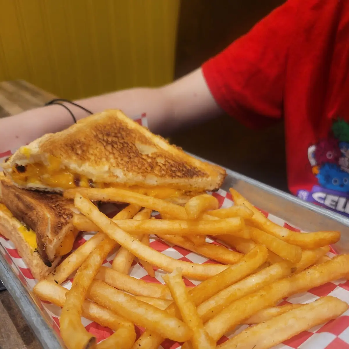 Grilled Cheese with Fries